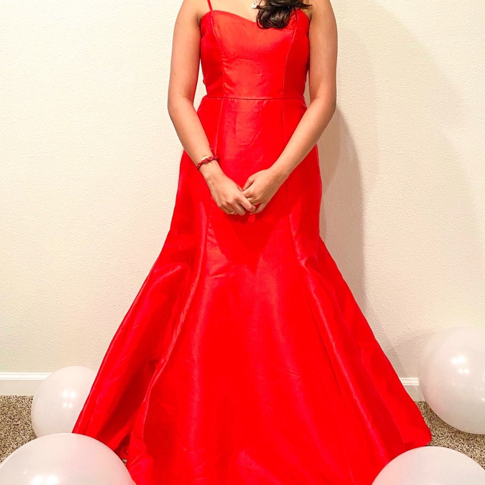 Bandeau prom dress
